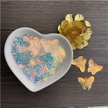 Load image into Gallery viewer, 150pcs(30g)Butterfly sequins 20mm butterfly shape beads handmade children's hair accessories DIY clothing accessories